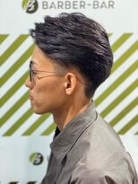 バーバーバー 四谷(BARBER-BAR)&nbsp;大人の刈り上げスタイル