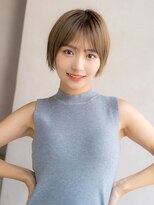 アンアミ オモテサンドウ(Un ami omotesando) 【Un ami】《増永剛大》　大人かわいい、外ハネショートボブ