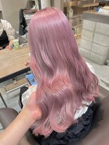 ベレーザ 渋谷(BELEZA)&nbsp;ba1798ピンクラベンダーセシルカットモーブ赤髪ベビーピンク