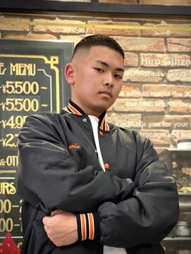 ヒロギンザバーバーショップ 丸の内店(HIRO GINZA BARBER SHOP) クロップスタイル【東京/フェード/バーバー】