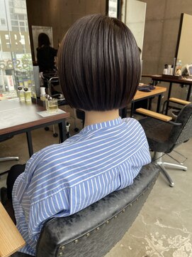 リバティーエー 西大島店(LIBERTY-A) 大人かわいい切りっぱなしボブ