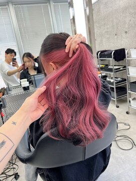 イキ 表参道(iki omotesando) インナーカラー