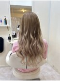 エクステでハイトーンハイライト