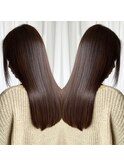 20代30代40代髪質改善アッシュベージュ透明感艶感ストレート