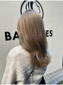 【BACANCES八丁堀】ミルキーベージュ＋髪質改善