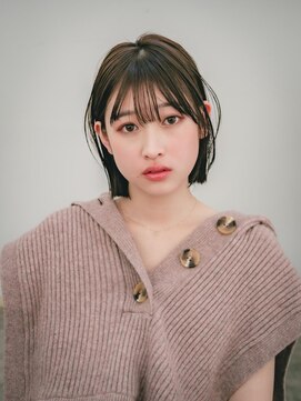 ベンジー 仙台店(benji) エモージュ外はね小顔愛されグレージュカラー2