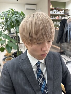 ウォルク(WOLK) マッシュスタイル/ミルクティーベージュ