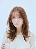 レイヤーカット/セミロング/艶カラー/学割U24