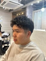 ヴィ 大宮(Vii)&nbsp;ダークアッシュ/カルマパーマ/アッシュブラック[メンズ/大宮]