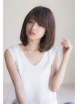 ラフ フロム ガーデン(Laf from GARDEN)&nbsp;寺尾拓巳　大人かわいいラベンダーベージュひし形ミディアム