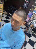 バズカットスキンフェード