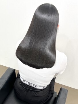 イオエ 三宮(ioe) 黒髪/前髪/こなれミディ/イメチェン/ボブルフ/髪質改善/ワンレン