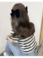 リヴ ウメダ(LIV umeda)&nbsp;Olive beige/ブリーチなし