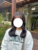 ジュール ドゥJour doux&nbsp;ロングレイヤー/韓国ヘア/顔周りレイヤー/レイヤーカット