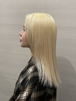 ノートエートル 西金沢(Nought etre)&nbsp;ブロンドカラー10代20代抜きっぱなしカラー