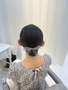 モカラ バイ レーコ(mokara by REKO) 結婚式参列～シニヨンヘア～