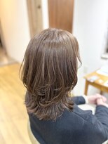 ジャガラ 津田沼店(JAGARA)&nbsp;ミディアム外ハネスタイル　　JAGARA津田沼店　AYUMI