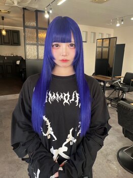 トッカ(tocca)の写真/透明感×艶×発色であなただけのカラーを。グレイカラーや原色系派手髪もお任せ下さい！【掛川駅9分】