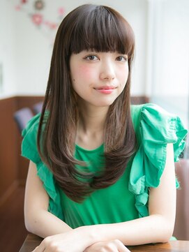 美容室カードル 新小岩店(Cadre) 抜け感◎ゆるふわミディ×ベージュインナーカラー