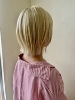 ハピネス クローバー 八木店(Happiness CLOVER) ナチュラルボブ前髪ありイメチェン20代30代40代50代ショートボブ