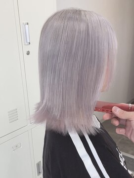 ソソ(soso.) 【ブリーチ2回～】ホワイトシルバー