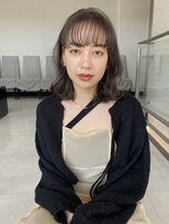 トリッカ 銀座(tricca)&nbsp;ミディアムパーマ/前髪パーマ/ふんわりパーマ