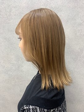 ヘアーテラスエム 奈良店(hair terrace M) 【奈良】【ミルクティーベージュ】【２０代】