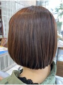 ツヤ感×大人ショートボブ30代40代