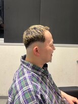 メンズサロン キング 心斎橋店(Men’s salon K!ng) ホワイトメッシュ/ツイスト/ツイスパ/パーマ/メンズ/眉毛/心斎橋