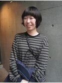 ラフなのにまとまる。動きのあるボブパーマ