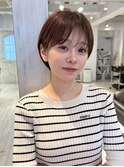 【畑中正敏】愛されショートボブ艶髪/似合わせカット