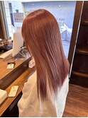 大人ガーリーなダークアッシュ美髪ロング