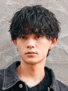 フィフス トウキョウ (fifth TOKYO) シャドウパーマルーズショートパーマ刈り上げメンズマッシュ