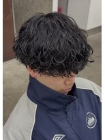 リップス 立川(LIPPS)&nbsp;メンズ マッシュ 波巻き パーマ