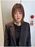 小顔見え顔まわりレイヤー