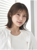 表参道髪質改善カラーウルフショートカットベージュアッシュ40代
