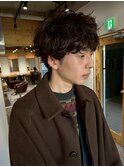 無造作シャドウパーママッシュ