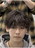 波巻きパーマシャドウパーマサーフカールフェザーパーマ