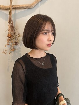 ニナル(Ninal) 韓国風オトナボブ　Olive