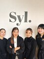 シール(Syl)/Syl.シール髪質改善/縮毛矯正×白髪ぼかし
