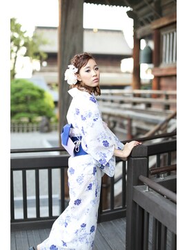 オーバーキャプテンネイキッド(OVER CAPTAIN NAKED) 夏祭り☆浴衣アレンジコレクションvol.18[崩しハーフアップ]