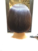 コレット ヘアー 大通(Colette hair) 艶×ショート×ストレート