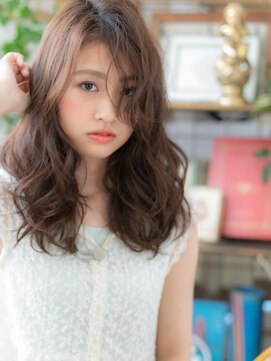 カバーヘア イヴ 戸頭店(COVER HAIR EVE) 暗髪オフィス＆学校◎外国人風色気パーマa戸頭20代30代40代