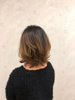 ブロッサム 東中野店&nbsp;【東中野美容室ブロッサム×グラデーションカラー×外国風ボブ】