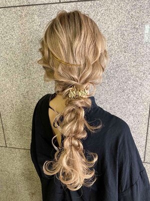 SNSで話題のとにかく可愛い、編みおろしStyleはTRUNKで★特別な日のヘアセットお任せ下さい◎