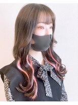 ウィスプヘアー(wisp HAIR) #プルエクステ #インナーカラー