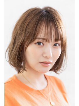 リル 7F 銀座(Rire) 【Rire-リル銀座-】ハネ感のあるシースルーボブ☆