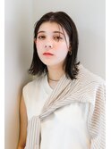 【Arigate山中】うぶ毛バング×大人可愛い切りっぱなしボブ