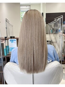 アッシュ 横浜西口店(Ash) ブリーチ毛に【酸性縮毛矯正】