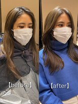 アフロート ギンザ(AFLOAT GINZA)&nbsp;【白川style】20代30代40代小顔カット大人かわいいくびれモテ髪